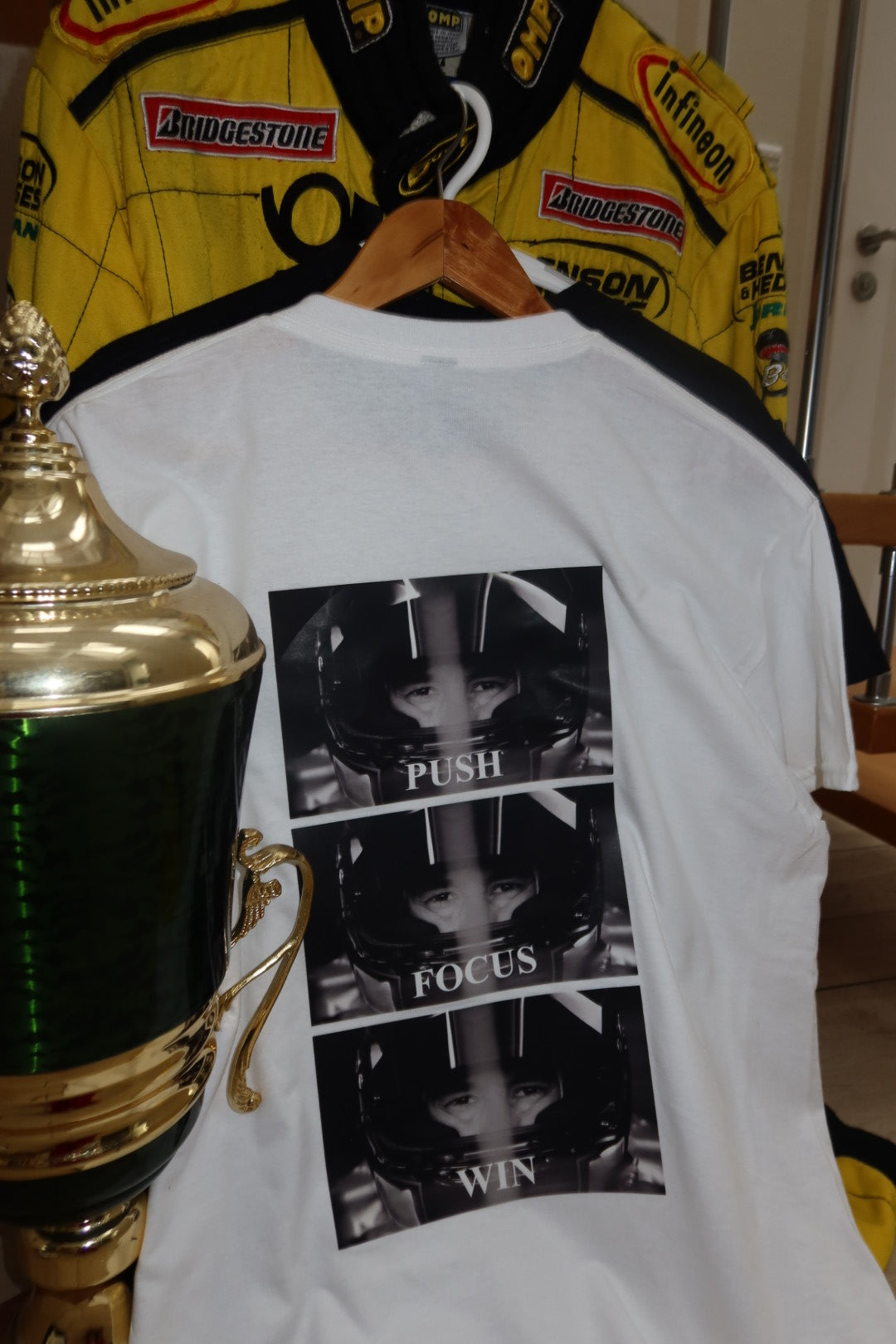 Push, Focus, Win Tee