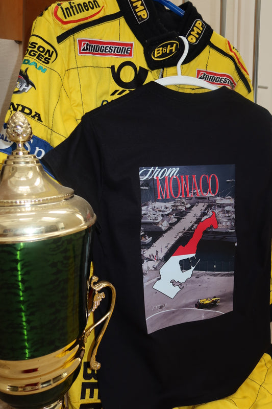 From Monaco, Jordan inspired tee